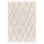 Nepal 120x170cm Cream/Blue Linear Rug Rug
