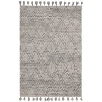 Nepal 160x230cm Grey/Black Diamond Rug Rug