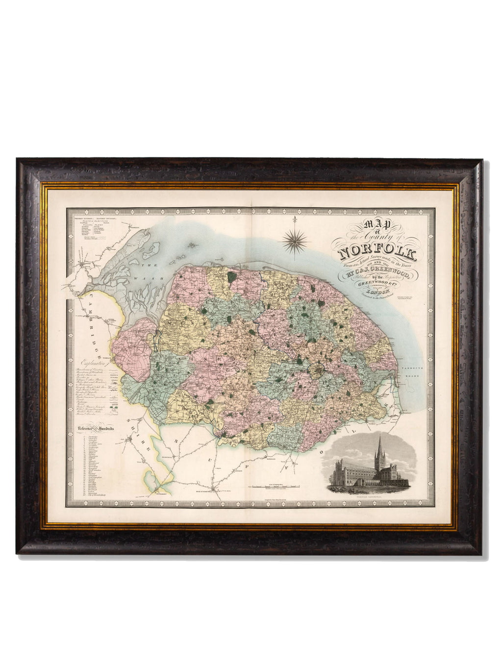 c.1830 County Maps of England