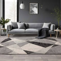 Nova 200x290cm Patio Grey Rug NV02 Rug