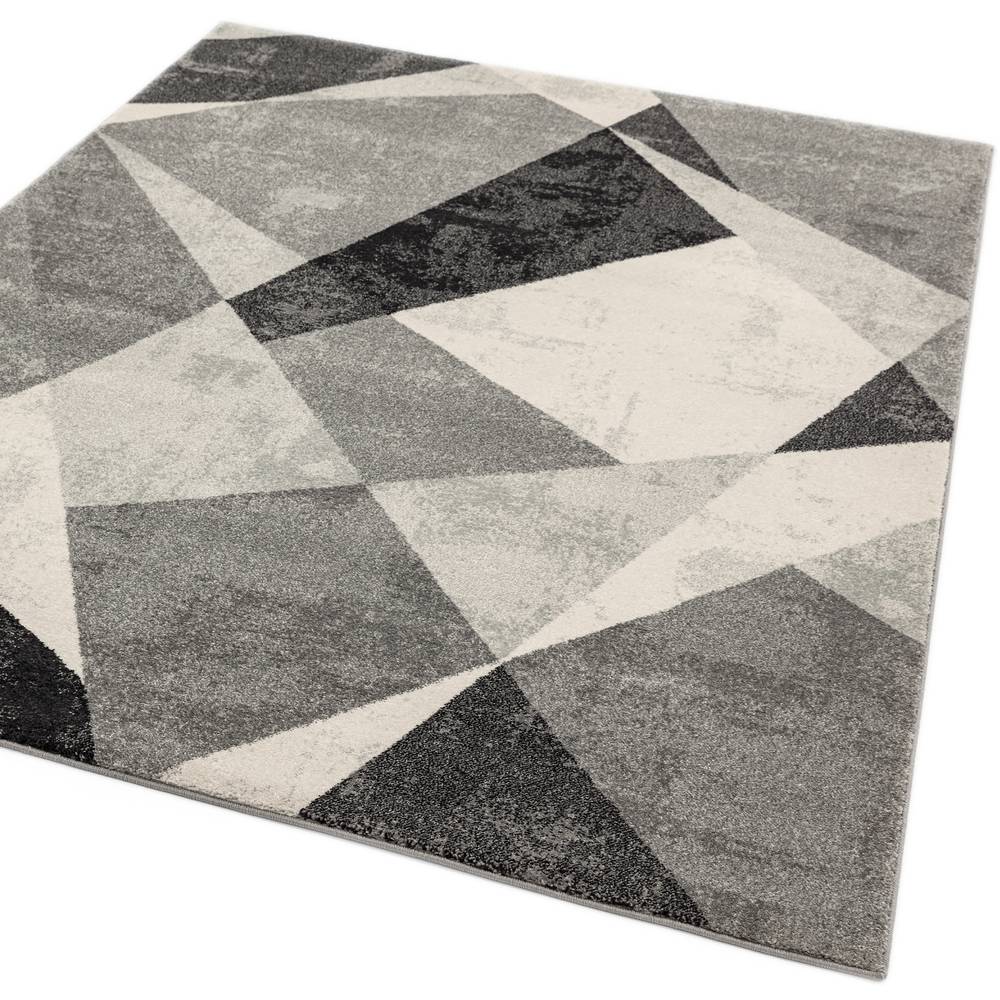 Nova 120x170cm Patio Grey Rug NV02 Rug