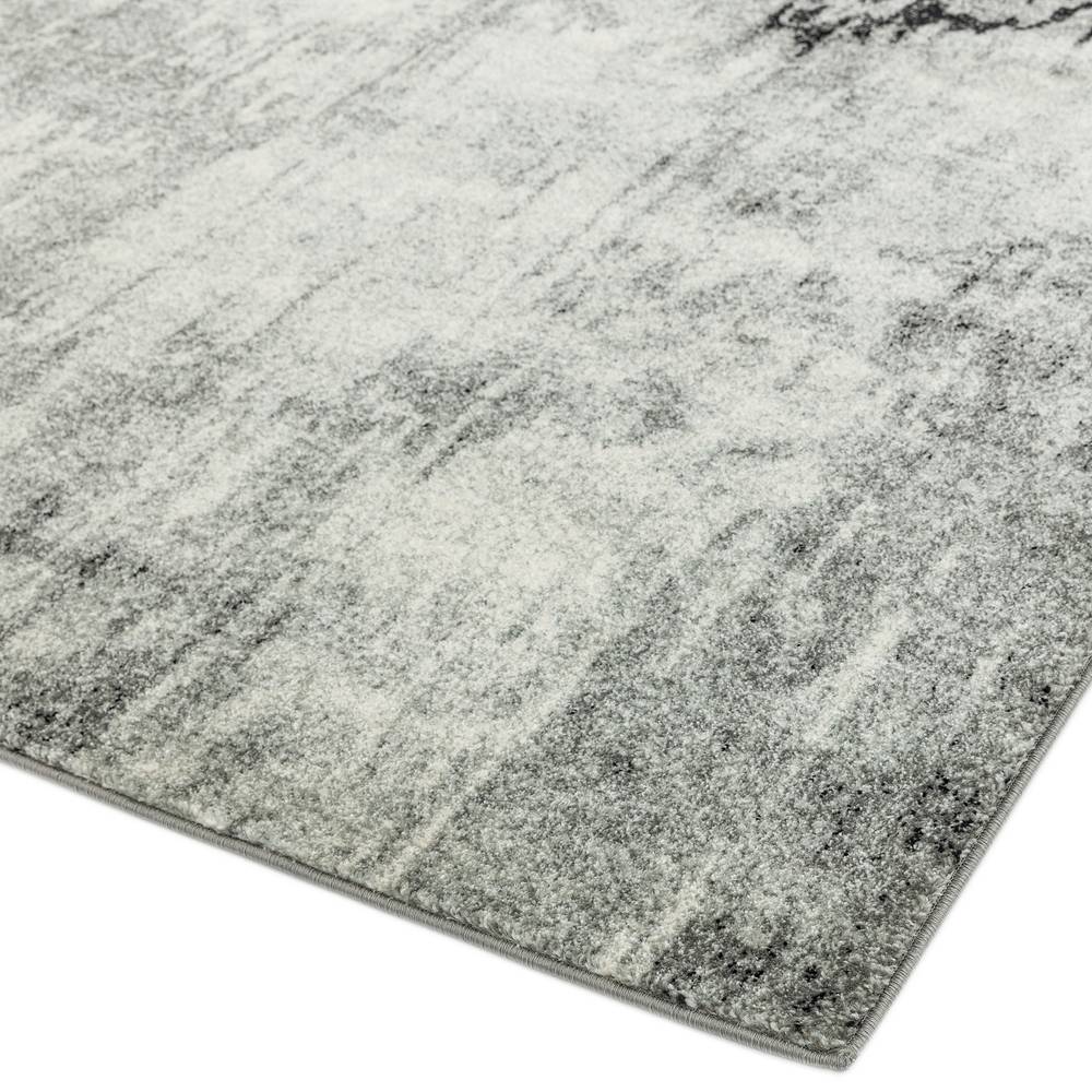 Nova 120x170cm Distress Grey Rug NV03 Rug