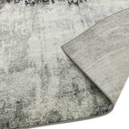 Nova 160x230cm Distress Grey Rug NV03 Rug