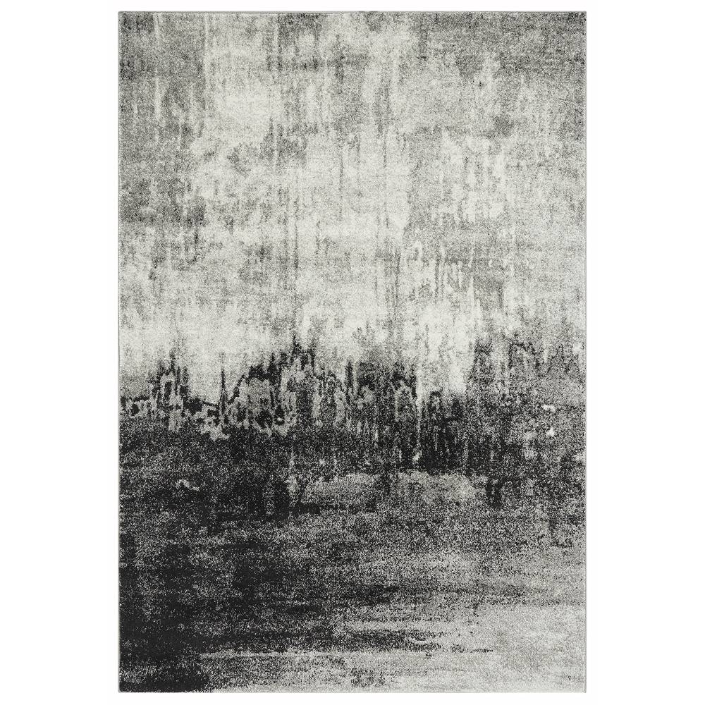 Nova 200x290cm Distress Grey Rug NV03 Rug
