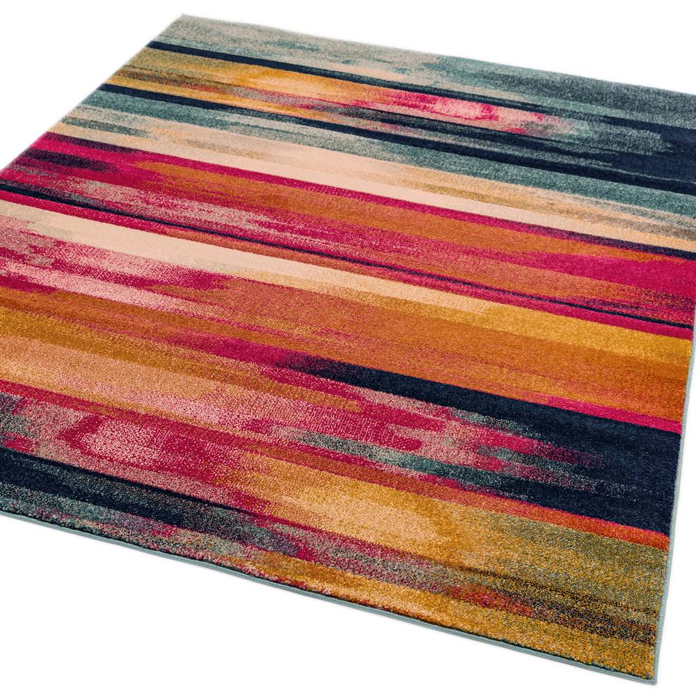 Nova 200x290cm Stripe Multi Rug NV05 Rug