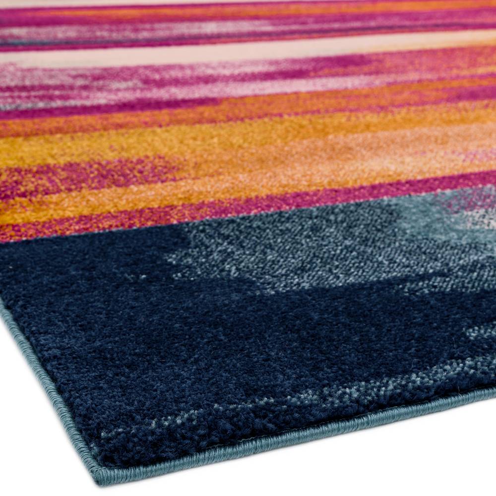 Nova 200x290cm Stripe Multi Rug NV05 Rug