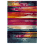 Nova 200x290cm Stripe Multi Rug NV05 Rug