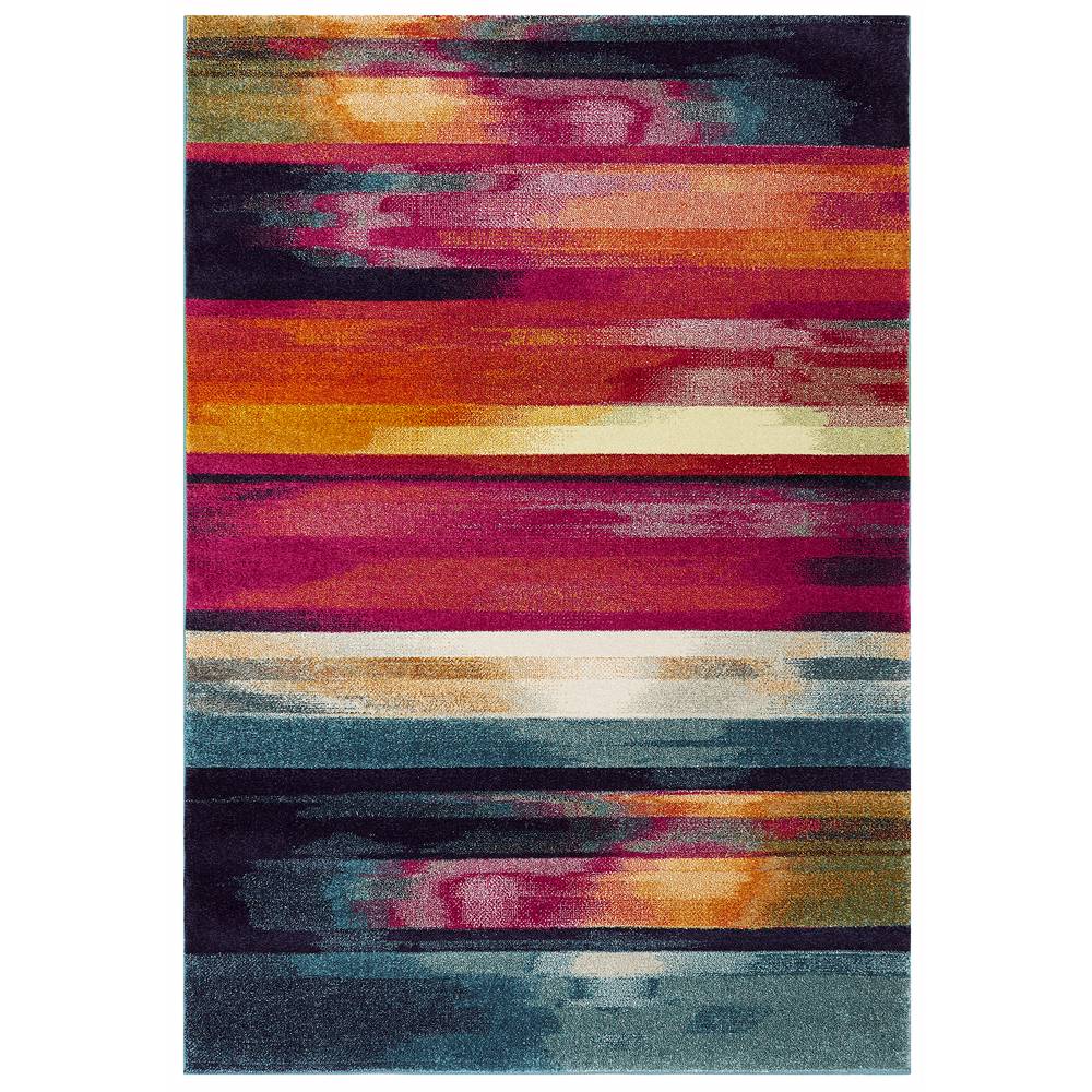 Nova 200x290cm Stripe Multi Rug NV05 Rug