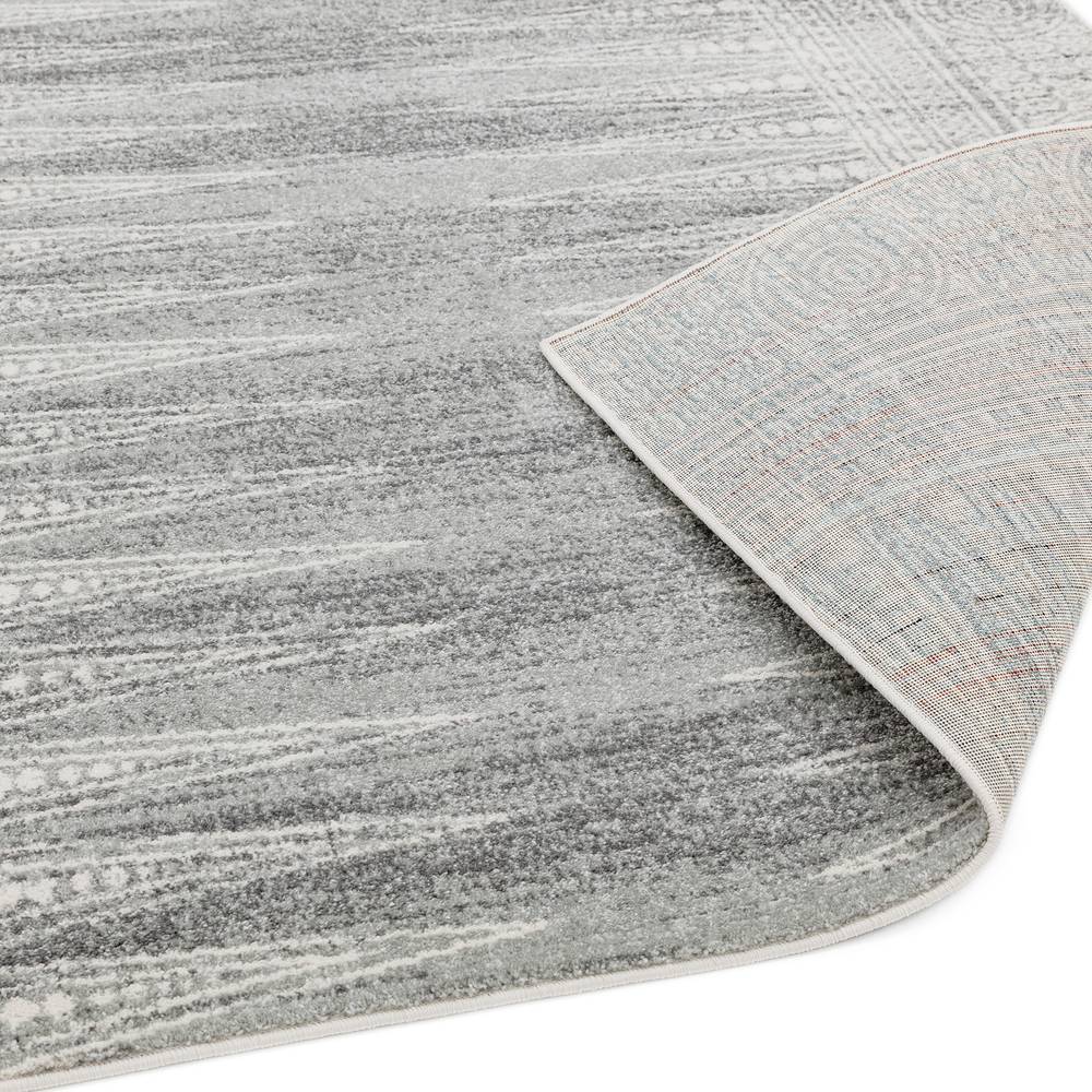 Nova 160x230cm Weave Grey Rug NV07 Rug