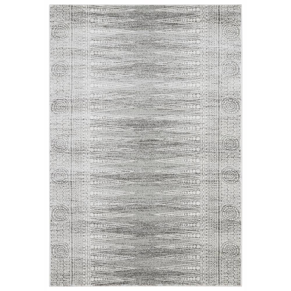 Nova 200x290cm Weave Grey Rug NV07 Rug