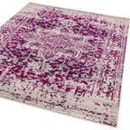 Nova 200x290cm Antique Fuchsia Rug NV08 Rug