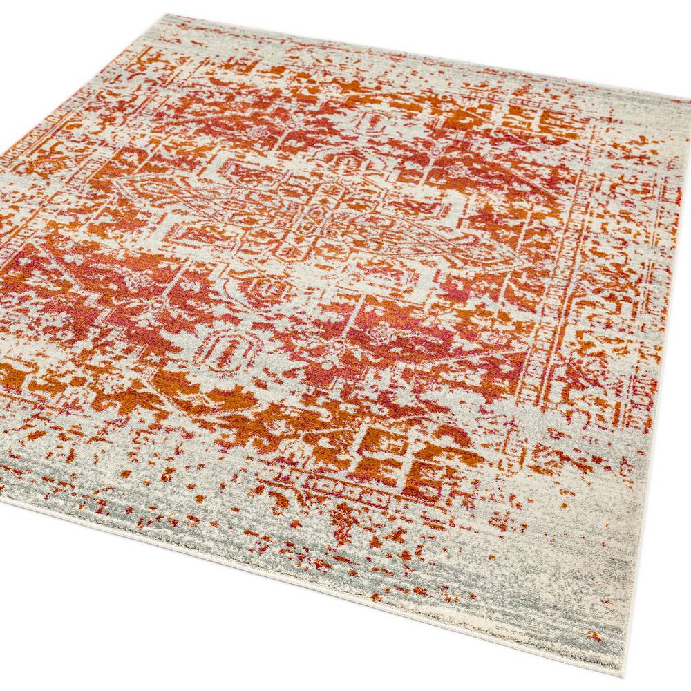 Nova 200x290cm Antique Orange Rug NV09 Rug
