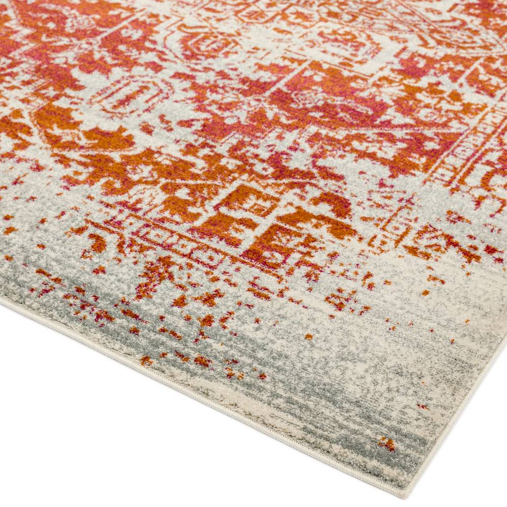 Nova 200x290cm Antique Orange Rug NV09 Rug