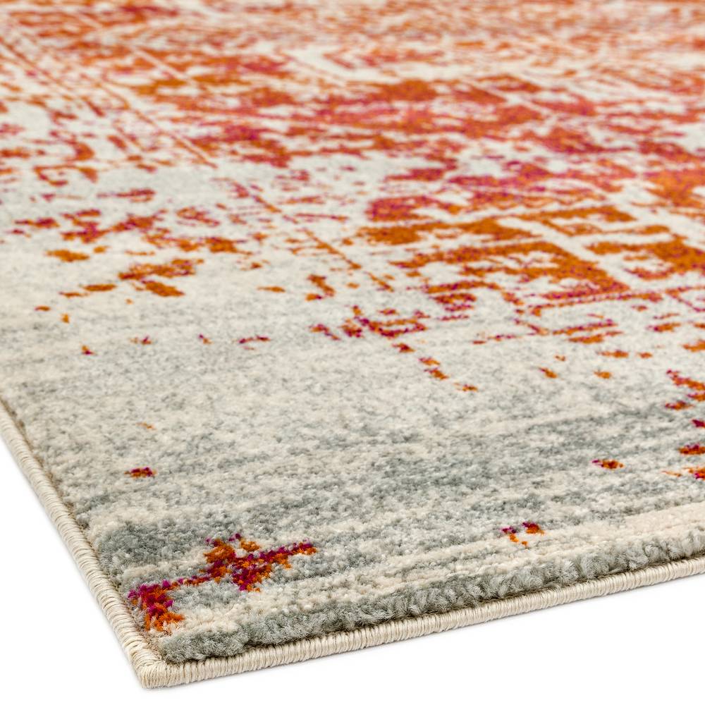 Nova 120x170cm Antique Orange Rug NV09 Rug