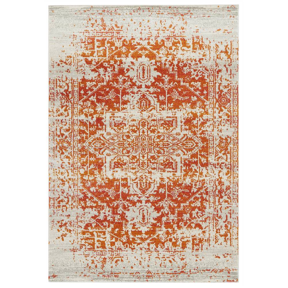 Nova 120x170cm Antique Orange Rug NV09 Rug