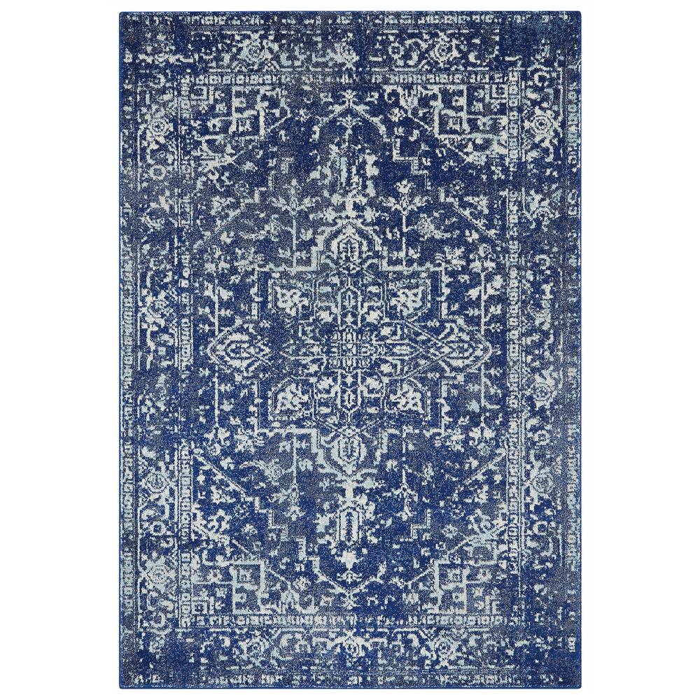 Nova 200x290cm Antique Navy Rug NV11 Rug