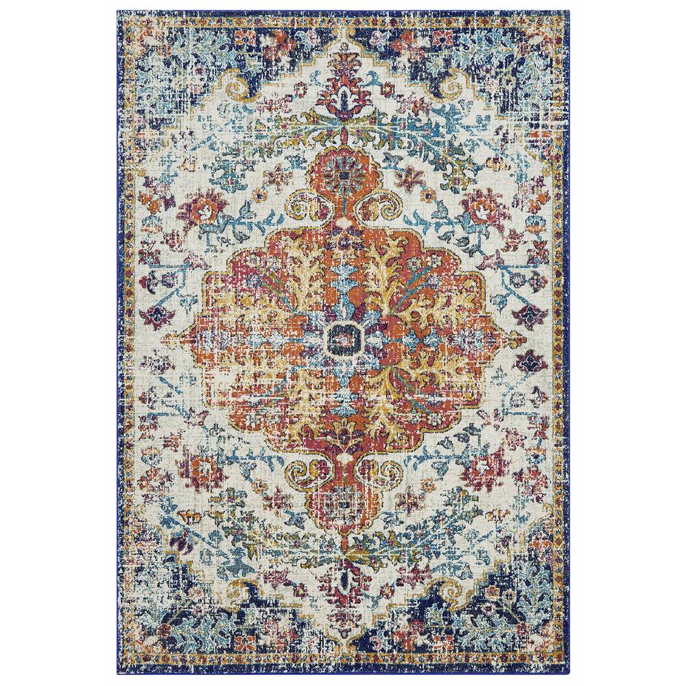 Nova 120x170cm Medallion Multi Rug NV12 Rug