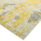 Nova 160x230cm Painterly Ochre Rug NV18 Rug