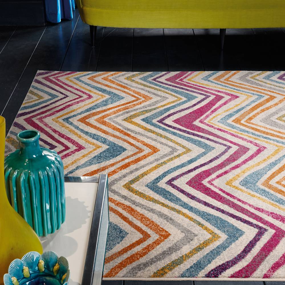 Nova 160x230cm Rhythm Multi Rug NV21 Rug