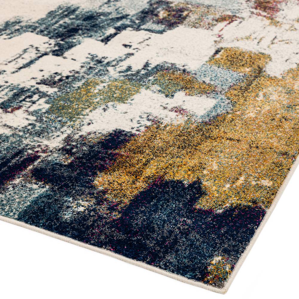 Nova 120x170cm Mustard Multi Rug NV22 Rug