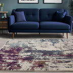 Nova 200x290cm Navy Multi Rug NV23 Rug