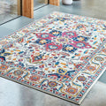 Nova 200x290cm White Multi Rug NV24 Rug