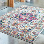 Nova 200x290cm White Multi Rug NV24 Rug