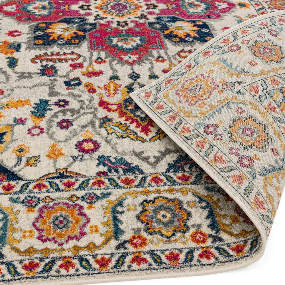 Nova 120x170cm White Multi Rug NV24 Rug