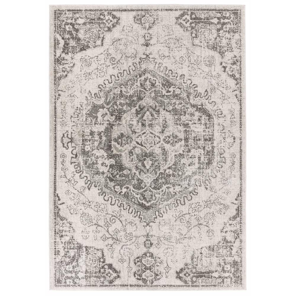 Nova 200x290cm Medallion Ivory Rug NV26 Rug