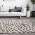 Nova 160x230cm Zebra Grey Rug NV27 Rug