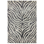 Nova 160x230cm Zebra Grey Rug NV27 Rug