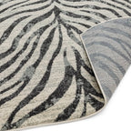 Nova 160x230cm Zebra Grey Rug NV27 Rug