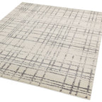 Nova 200x290cm Grid Grey Rug NV31 Rug
