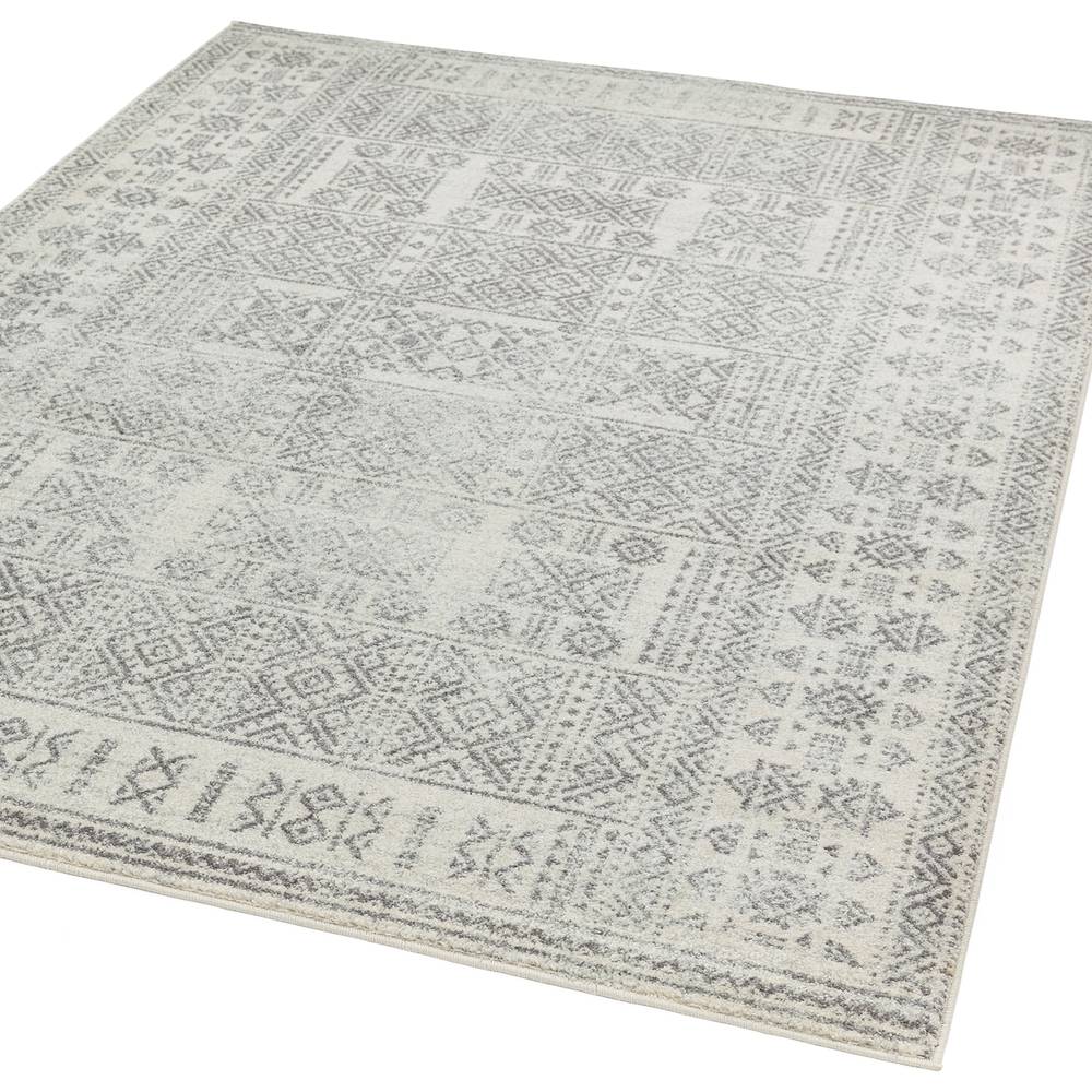 Nova 120x170cm Tribal Grey Rug NV33 Rug