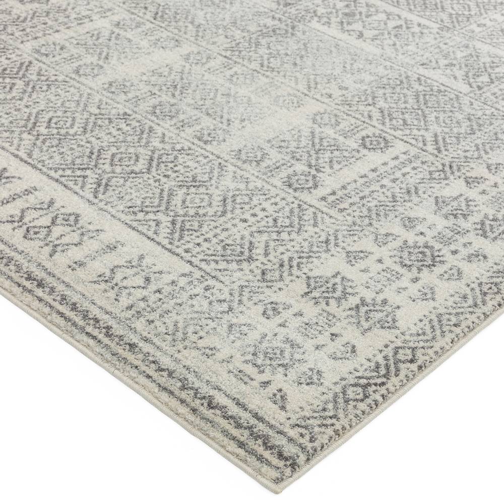 Nova 160x230cm Tribal Grey Rug NV33 Rug