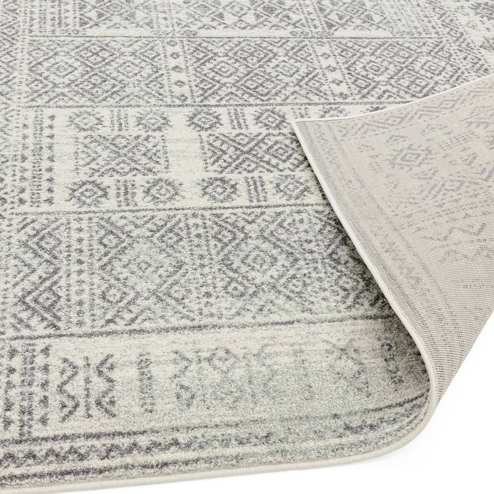 Nova 120x170cm Tribal Grey Rug NV33 Rug