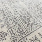 Nova 200x290cm Tribal Grey Rug NV33 Rug