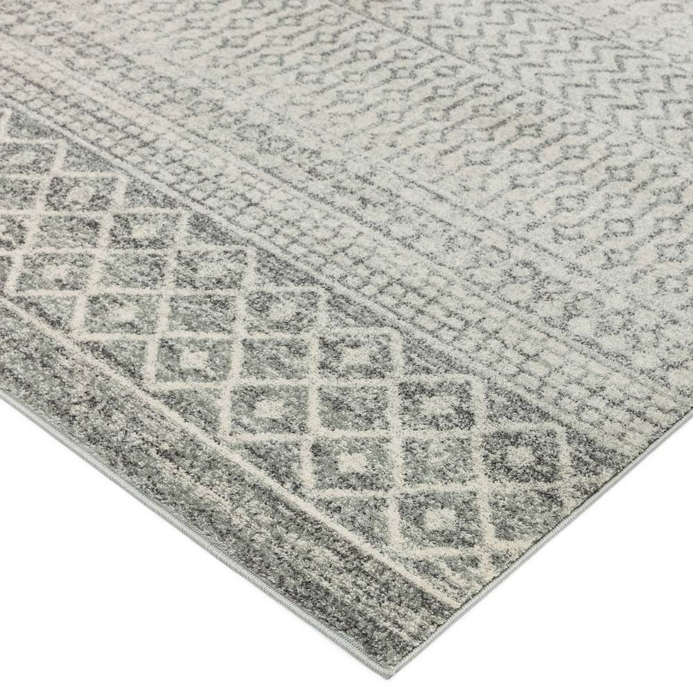 Nova 200x290cm Aztec Grey Rug NV35 Rug