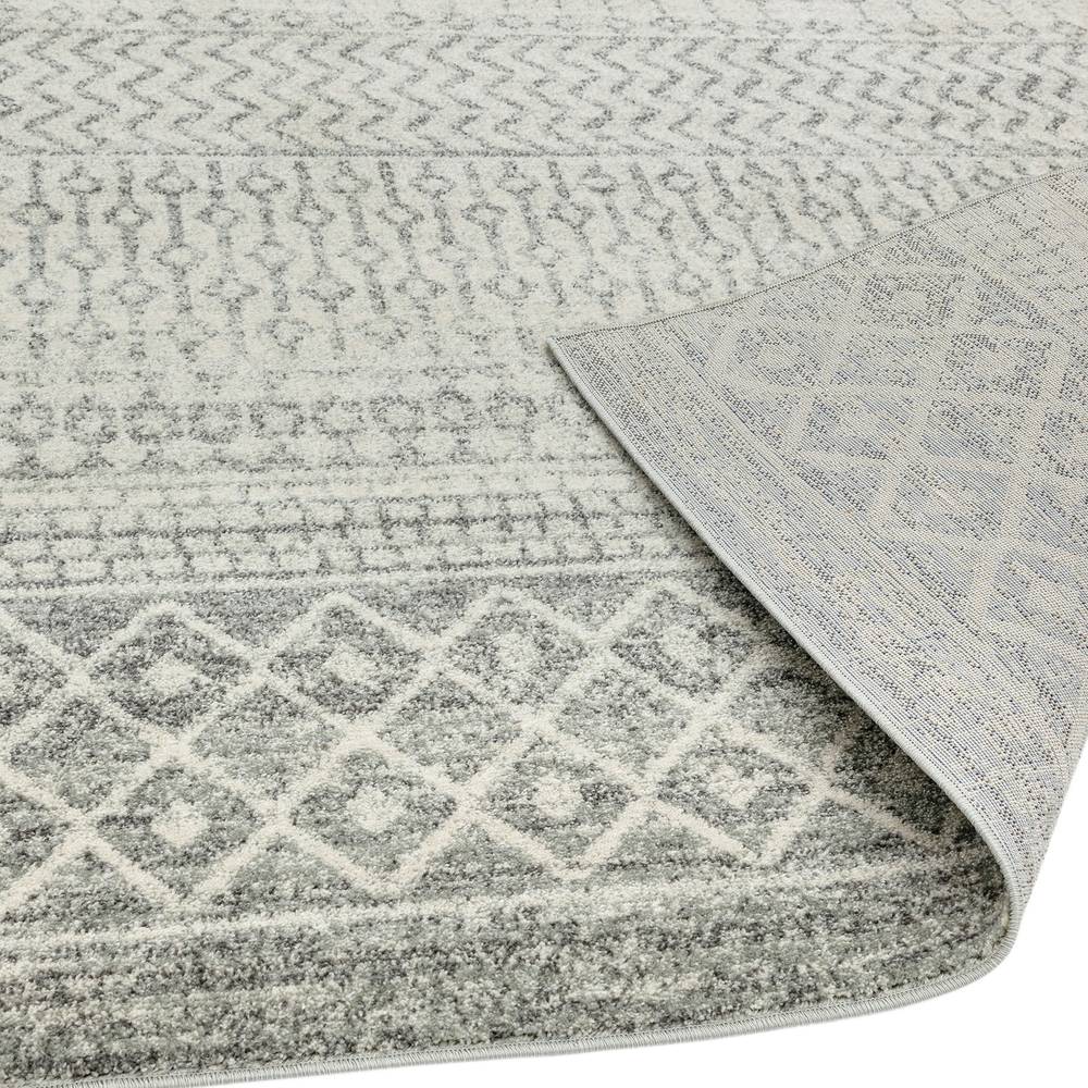 Nova 160x230cm Aztec Grey Rug NV35 Rug