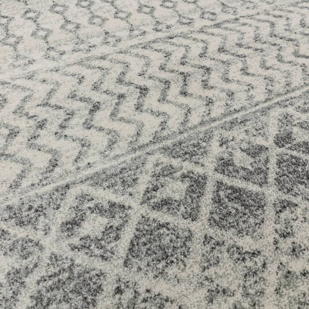 Nova 200x290cm Aztec Grey Rug NV35 Rug