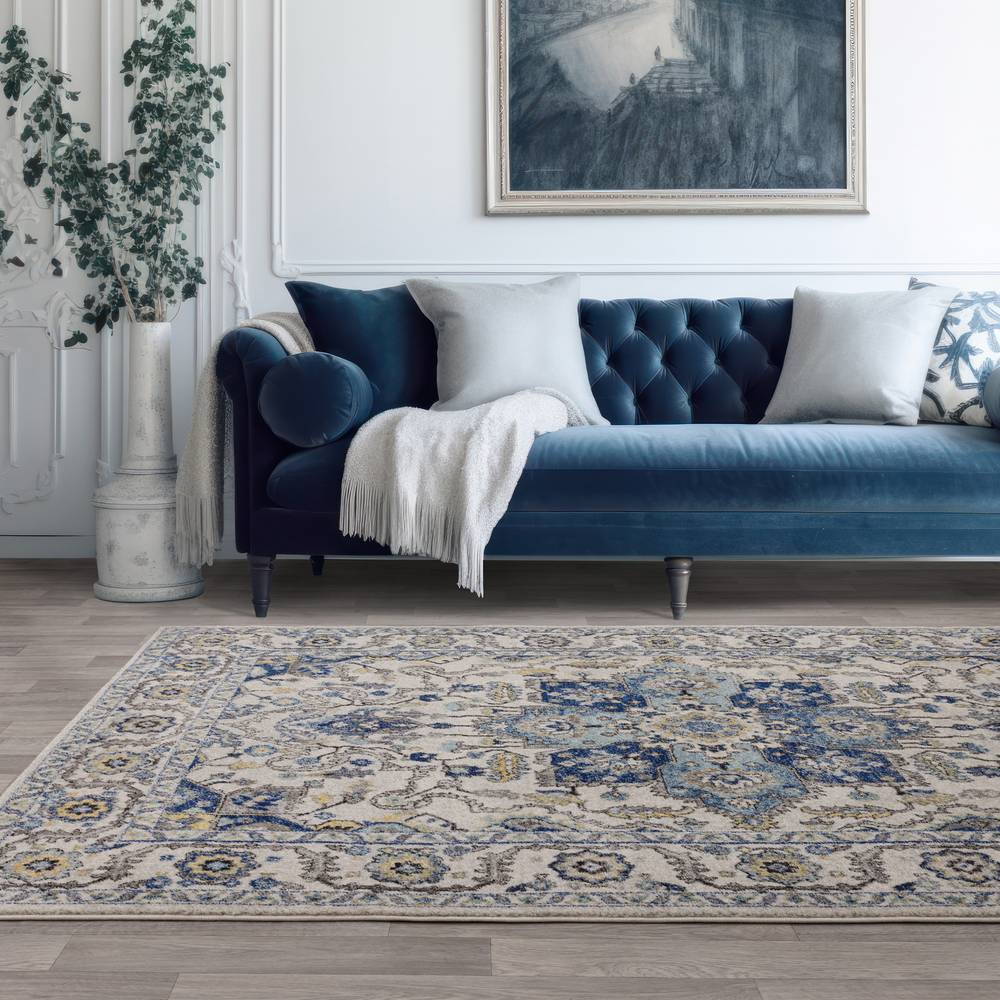 Nova 200x290cm Persian Blue Rug NV25 Rug