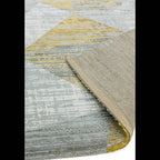 Orion 200x290cm OR12 Blocks Yellow Rug
