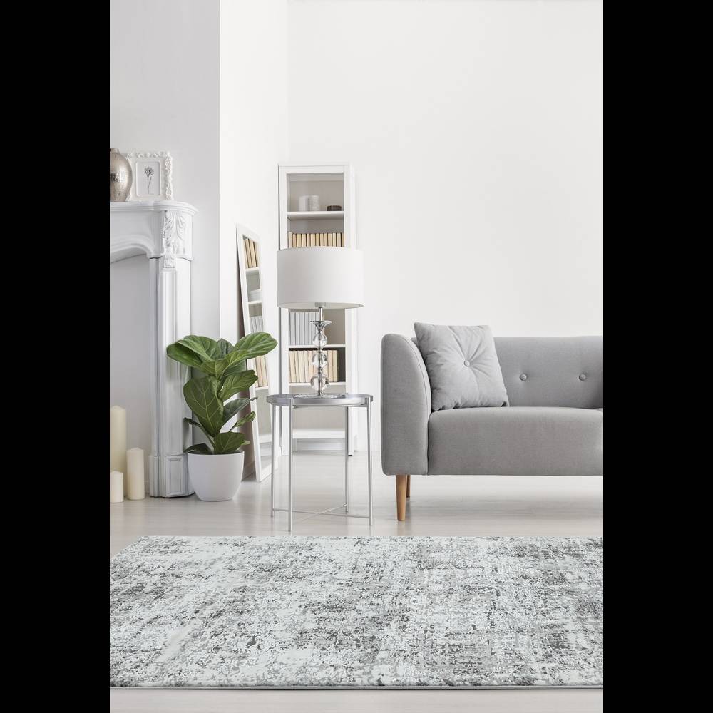 Orion 160x230cm OR05 Abstract Silver Rug