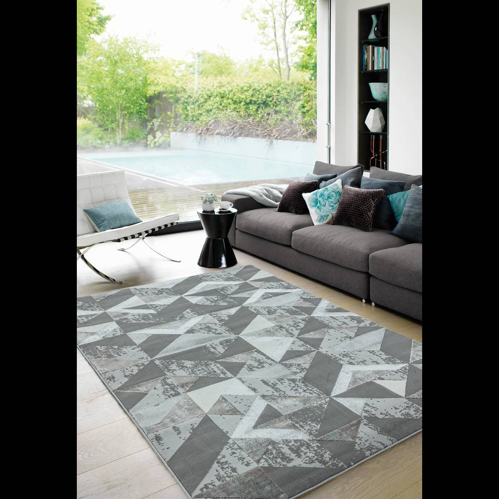 Orion 200x290cm OR09 Flag Silver Rug