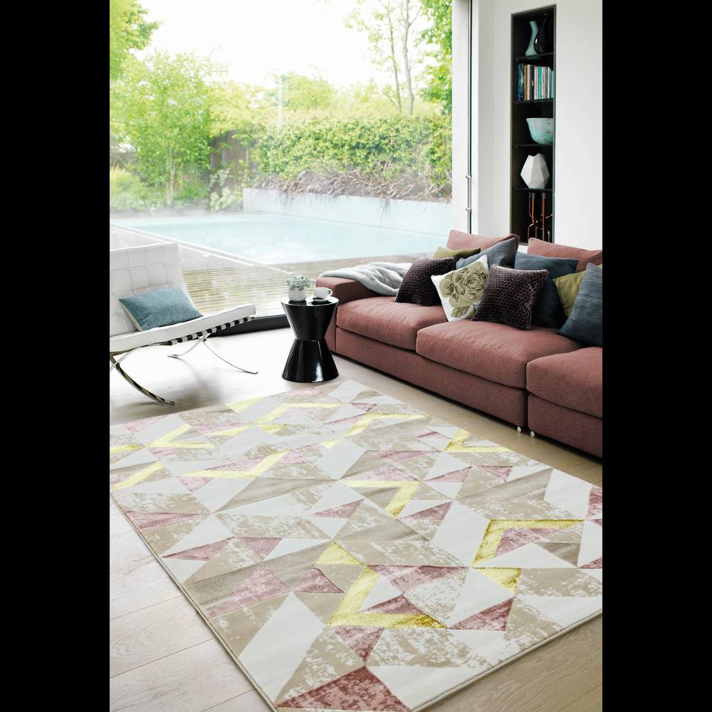 Orion 200x290cm OR10 Flag Pink Rug