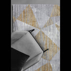Orion 080x150cm OR12 Blocks Yellow Rug