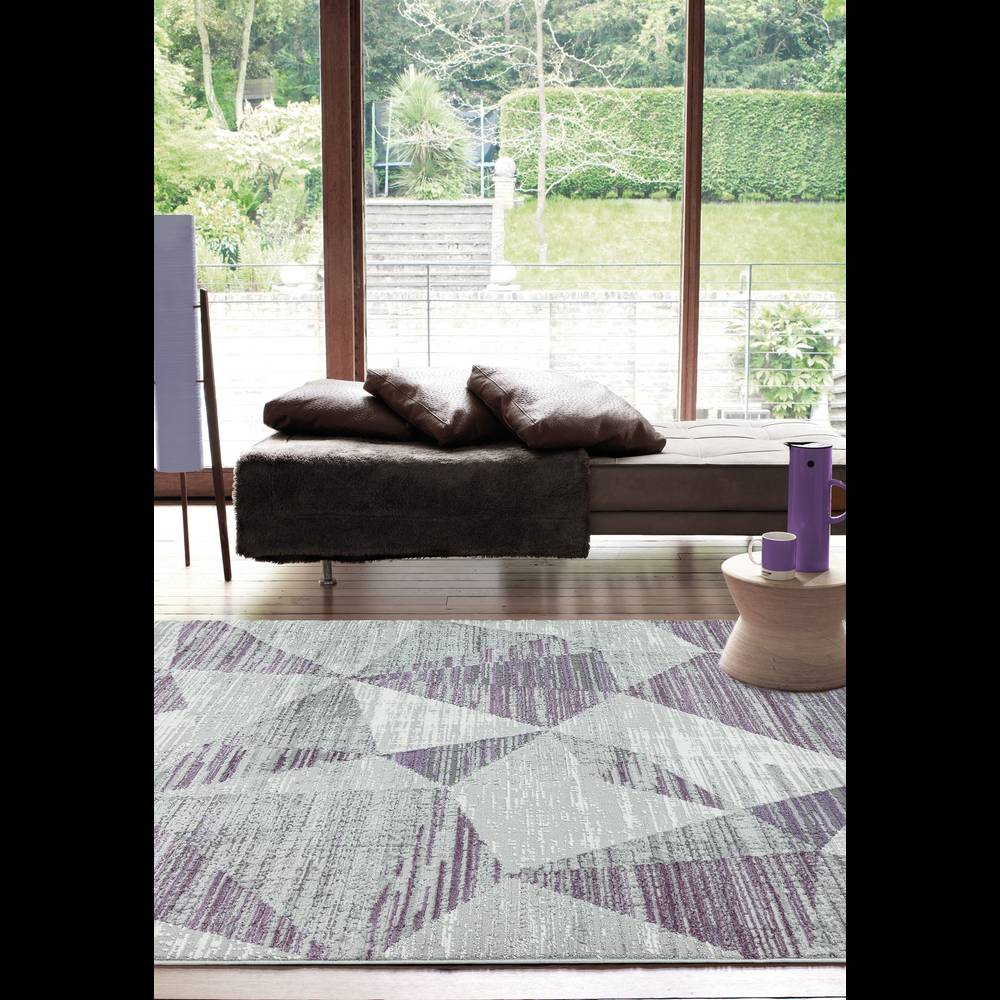 Orion 120x170cm OR13 Blocks Heather Rug