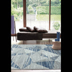 Orion 120x170cm OR14 Blocks Blue Rug