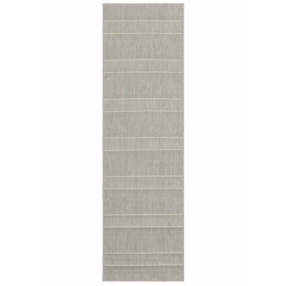 Patio 080x150cm 03 Beige Stripe Rug