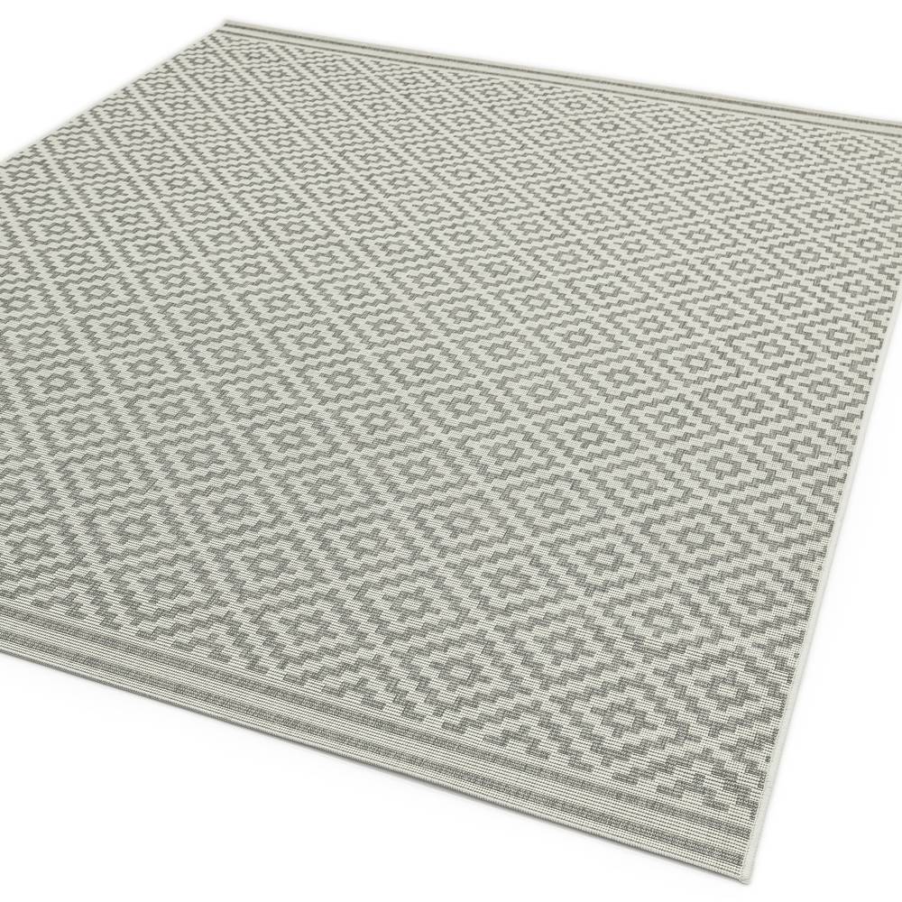 Patio 160x230cm 11 Diamond Grey Rug